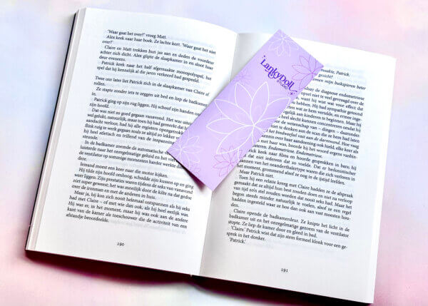 Big things have small beginnings Sakura inspired velvet Bookmark - Image 2