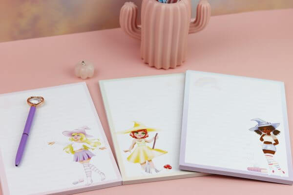 3 Magical Witches Bundle A5 Lined Notepads